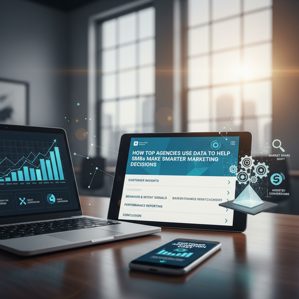 How Top Agencies Use Data to Help SMBs Make Smarter Marketing Decisions