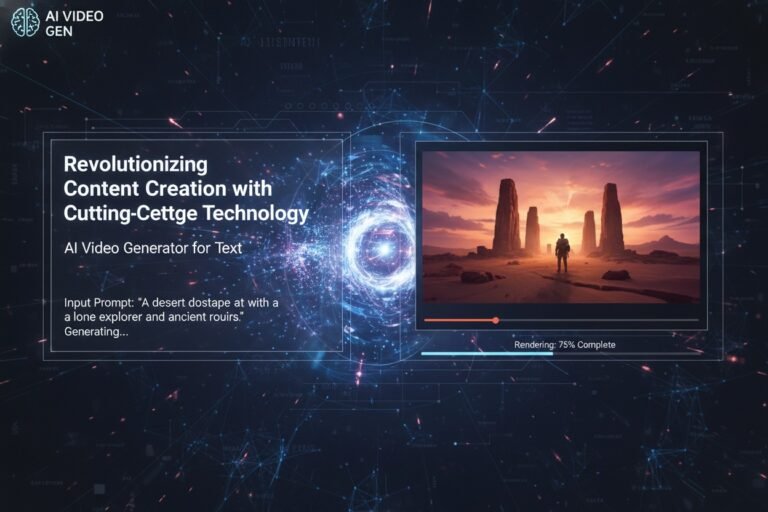 AI Video Generator for Text: Revolutionizing Content Creation with Cutting-Edge Technology
