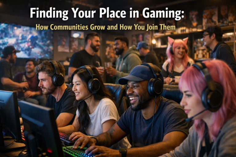 Finding Your Place In Gaming: How Communities Grow And How You Join Them