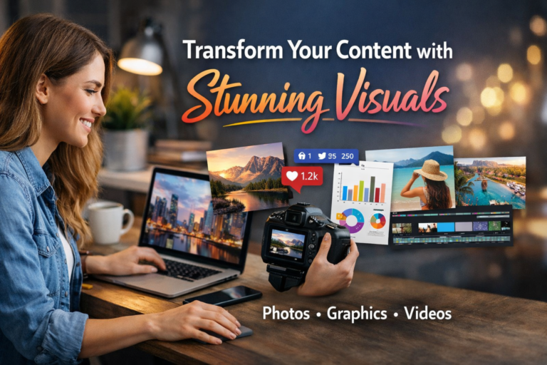 Transform Your Content with Stunning Visuals