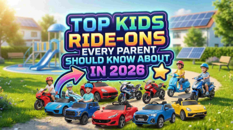 Top Kids Ride-Ons Every Parent Should Know About in 2026