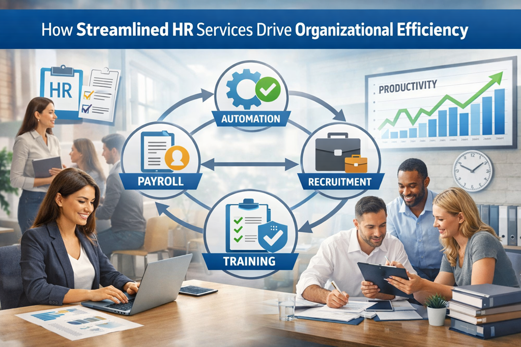 How Streamlined HR Services Drive Organizational Efficiency