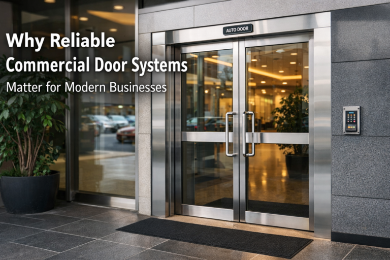 Why Reliable Commercial Door Systems Matter for Modern Businesses