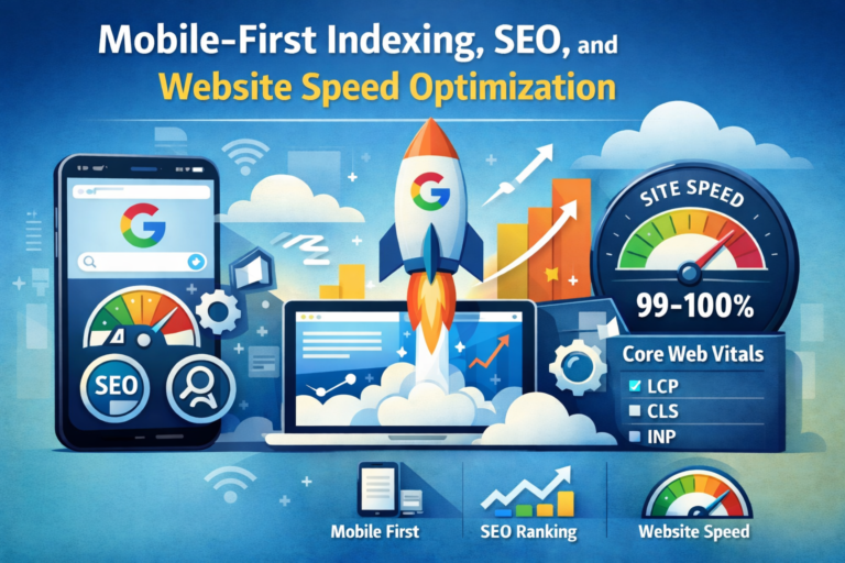 Mobile-First Indexing, SEO, and Website Speed Optimization