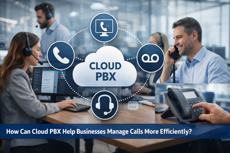 How Can Cloud PBX Help Businesses Manage Calls More Efficiently?