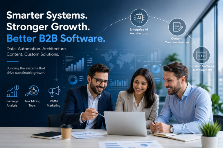 Building Smarter B2B Software Growth Systems in a Data-Driven Era