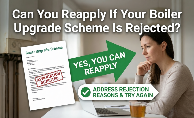 Can You Reapply If Your Boiler Upgrade Scheme Is Rejected?