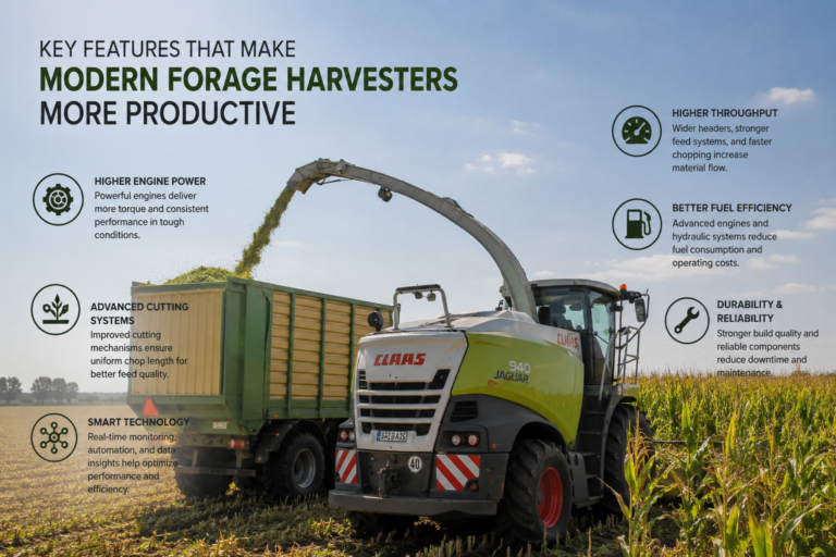 Key Features That Make Modern Forage Harvesters More Productive