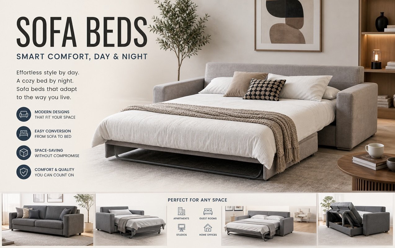 Sofa Beds That Actually Look Good in Your Living Room
