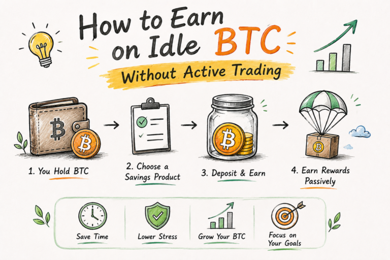 How to Earn on Idle BTC Without Active Trading