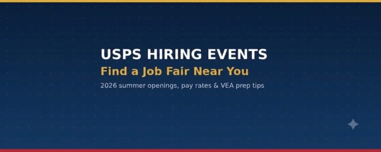 USPS Is Hiring Near You This Summer — Full List of 2026 Hiring Events + How to Prep